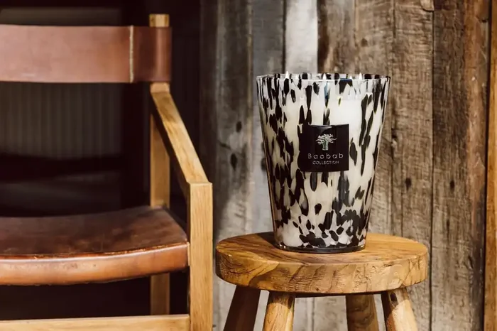 Baobab Candle- Pearls Black (Max 10)