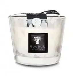 Baobab Collection – White Pearls Max10 Candle