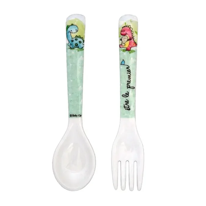 Be the Leader Fork & Spoon Set – Baby Cie