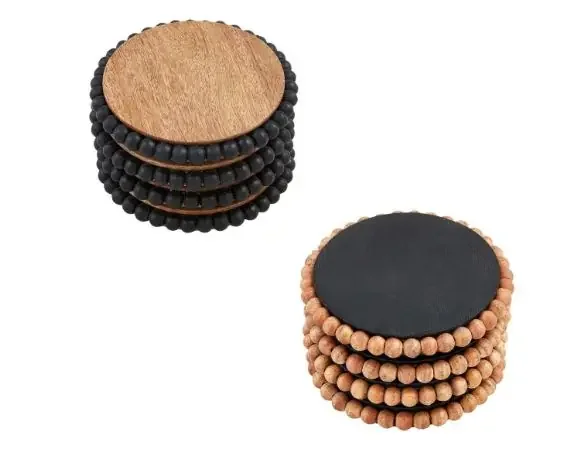 Beaded Coaster Set