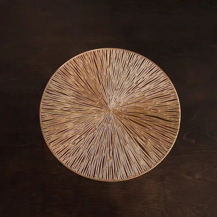 Beatriz Ball Vida Sunburst Round Placemats, Set of 4