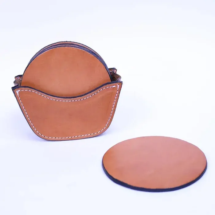 Bebidas – Coaster Set of 6 – Tan – Bati