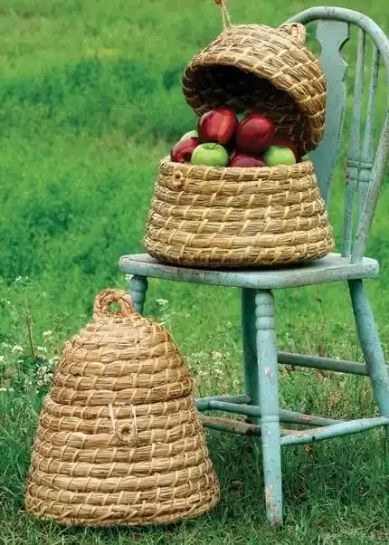 Bee Skep Basket (Set of Two)