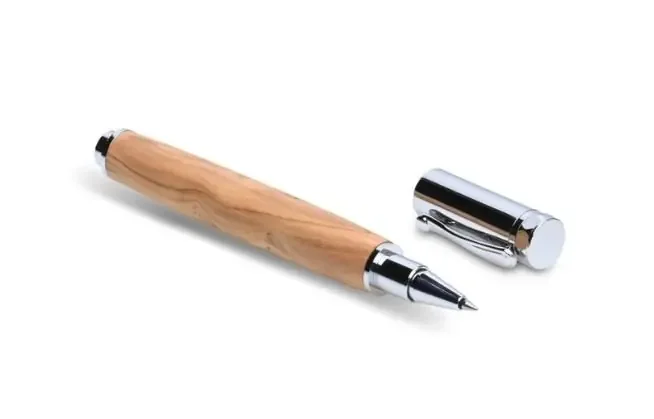 Bethlehem Olivewood Chrome Magnet Rollerball – Roots & Jones