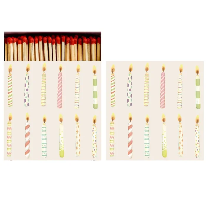 Birthday Candle Matches Box of 60 – Hester & Cook