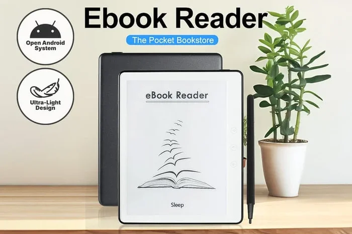 BK576 Portable High Performance Android E-Ink Tablet – 5.76-inch Display, Quad-Core Processor, 1GB RAM, 16GB/32GB Storage