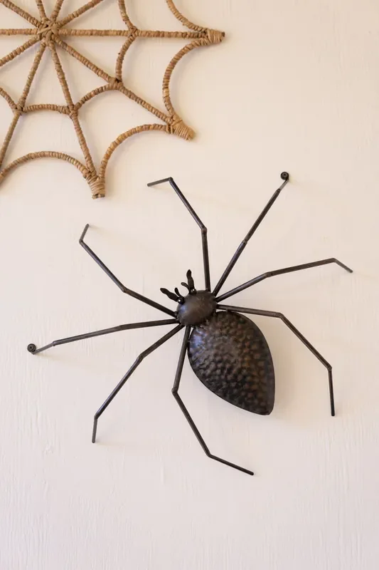 Black Metal Halloween Spider