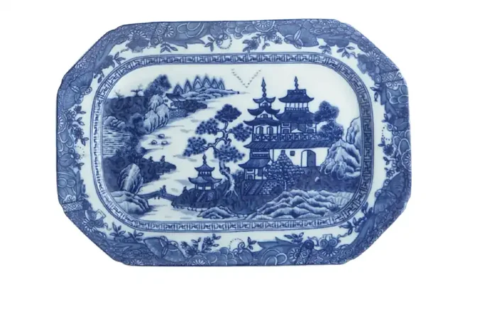 Blue Canton Cookie Plate – Mottahedeh