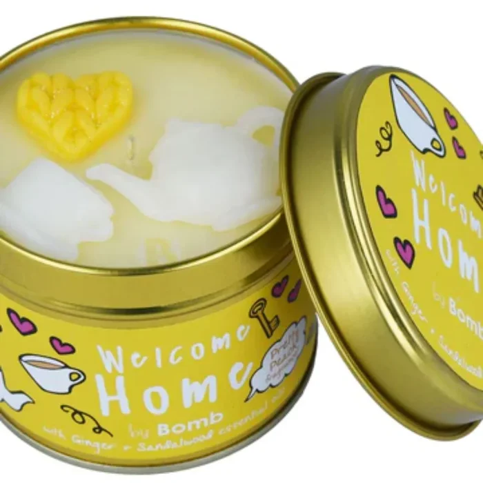 Bomb Cosmetics Tin Candle Welcome Home