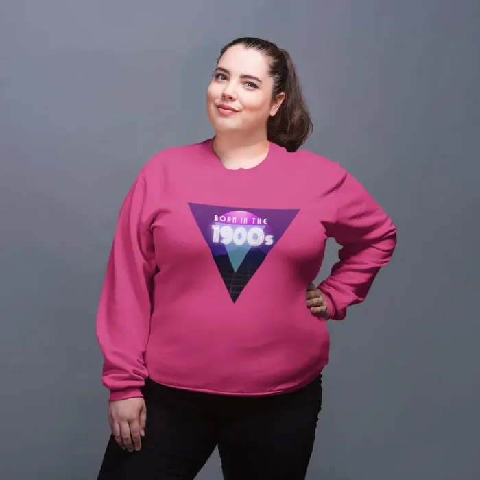 Born in the 1900s Unisex Heavy Blend™ Crewneck Sweatshirt Sizes SM-5XL Plus Size Available