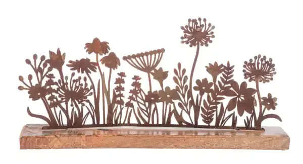 Botanical Tabletop Metal Scene