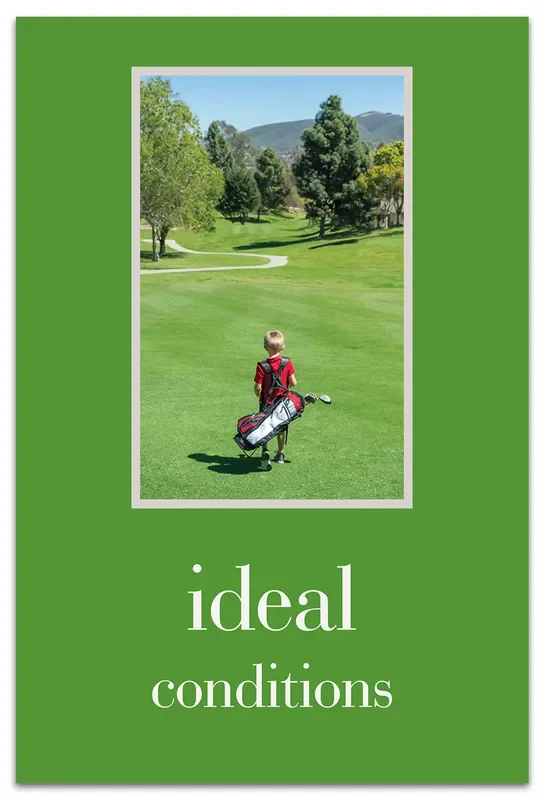 Boy Golfer Birthday Card
