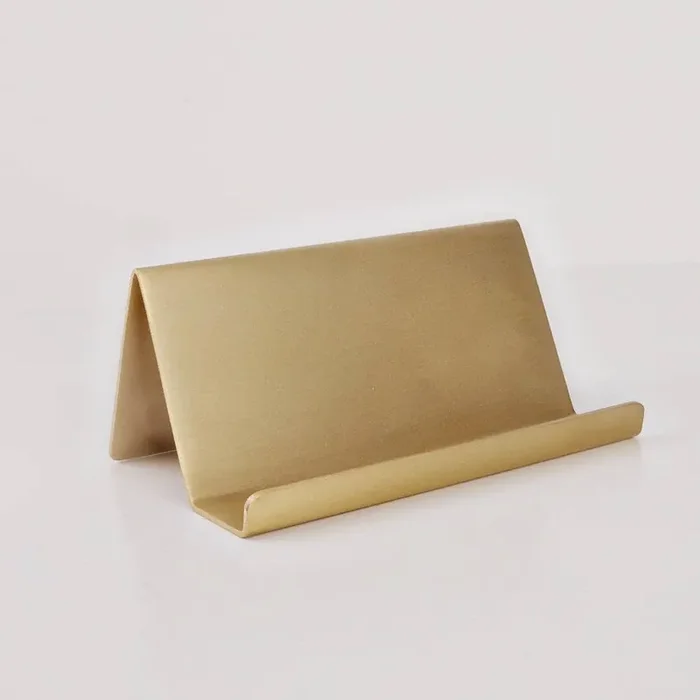 Brass Card Holder – emily lex studio