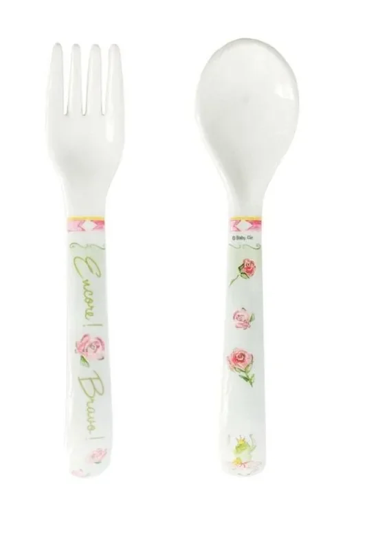 Bravo Encore Fork & Spoon Set – Baby Cie