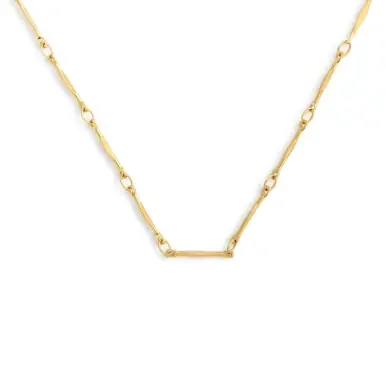 Briar+Co Gold Bar Link Chain Necklace