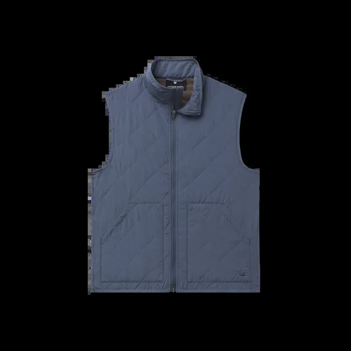 Bryson Ripstop Quilted Vest • Navy