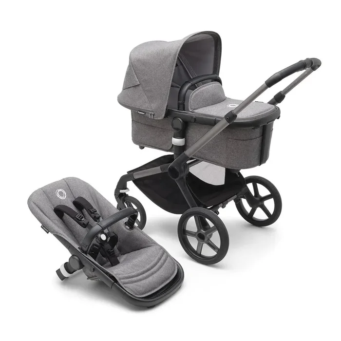 Bugaboo Fox 5 Complete Pushchair – Grey Melange