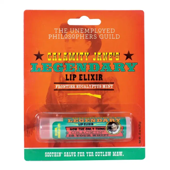 Calamity Jane Lip Balm Lip Elixir in Eucalyptus Mint Flavor Lip Gloss Moisturizer 15oz