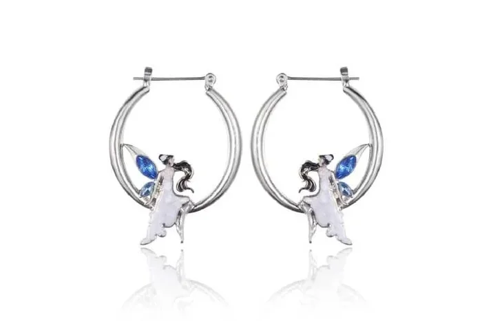 Captivating Dancing Fairy Hoop Earrings