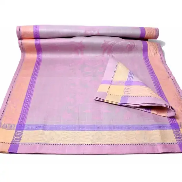 Carmel Ceramica Jacquard Linen Napkin