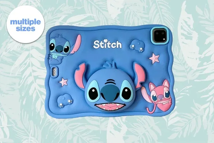 Cartoon InspiredSilicone iPad Case with Stand!