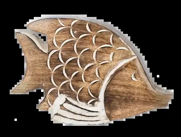 Carved Fish Sitabout
