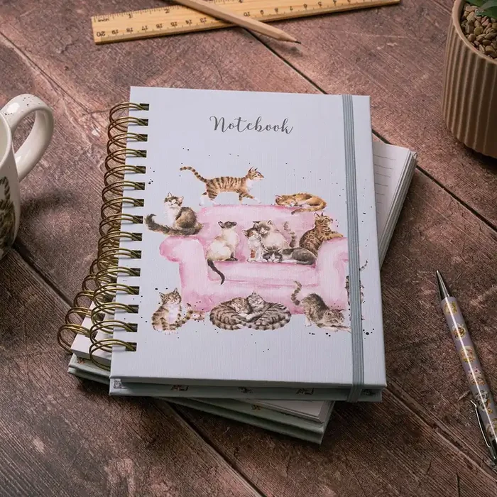 ‘Cattitude‘ Spiral Bound Journal