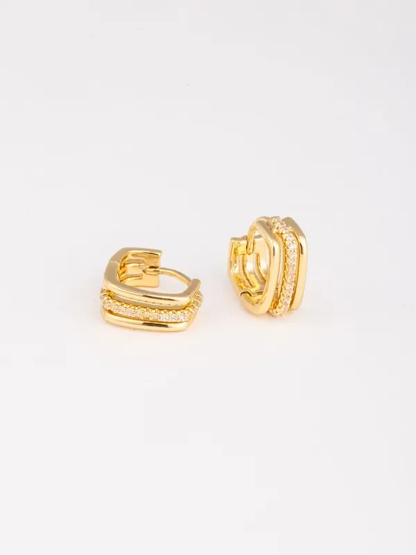 Cecilia Huggie Earrings