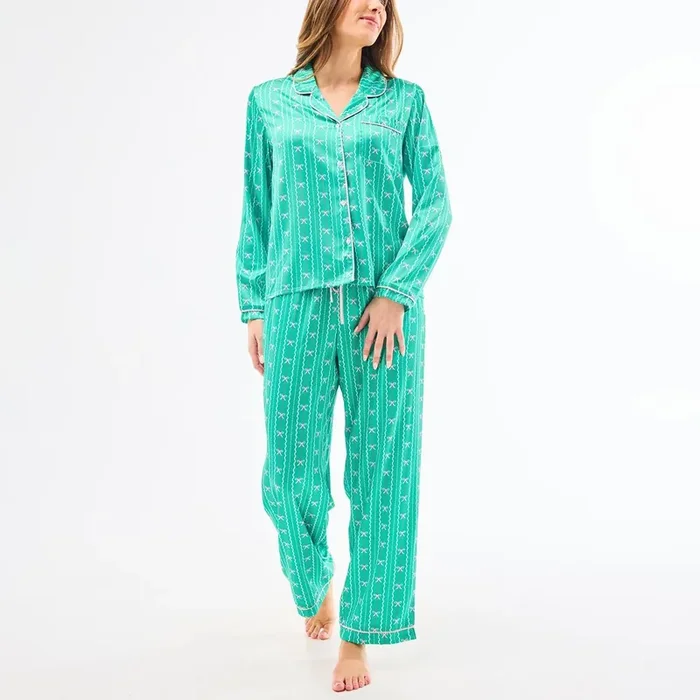 Charlotte Pj Pant Set • In A Bow