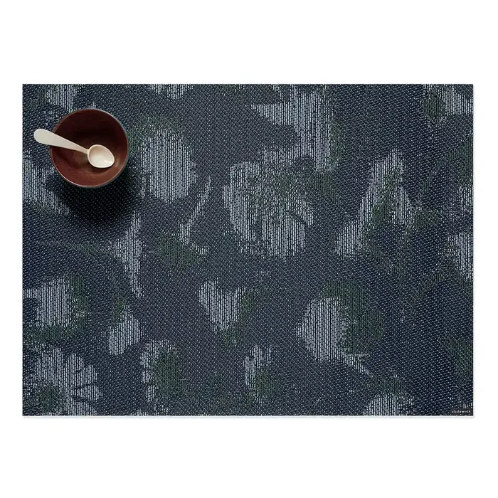 Chilewich Botanic Rectangle Place Mats Set/4 (Indigo)
