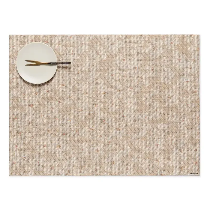 Chilewich Flora Rectangle Place Mats Set/4 (Almond)