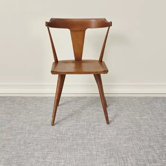 Chilewich Ikat Woven Rug (White/Silver)