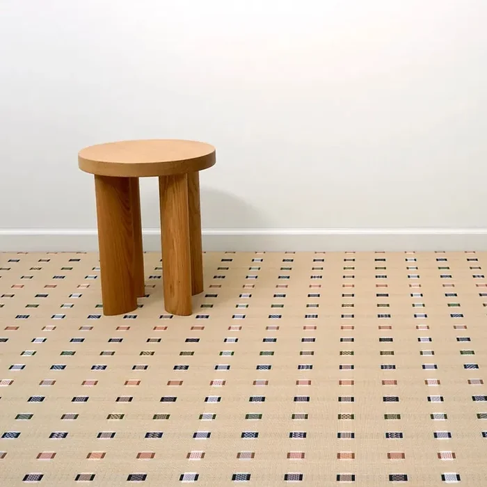 Chilewich Sampler Woven Floor Mats (Wheat)