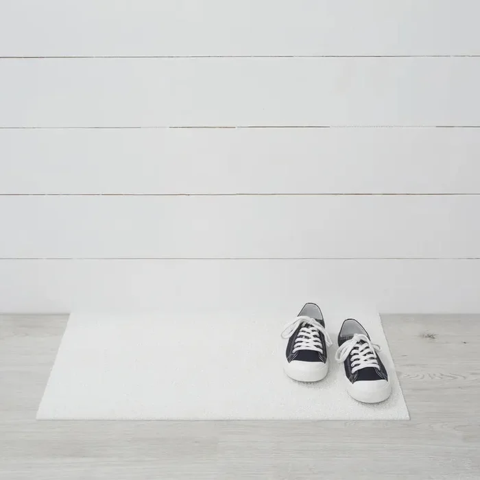 Chilewich Solid Shag Floor Mats (Super White)