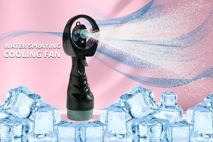 Chill-Out Water Bottle Spray Fan – 8 Vibrant Colours!
