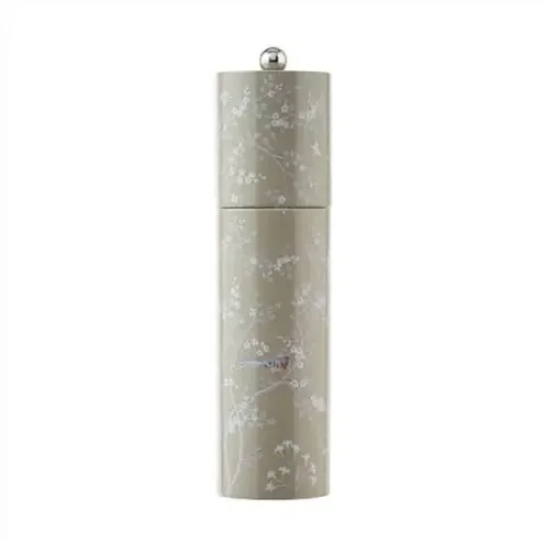 Chinoiserie Salt or Pepper Mill – Grey – Addison Ross