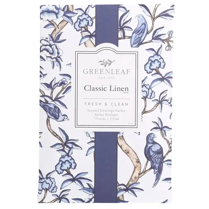 Classic Linen Large Sachet – Greenleaf Gifts