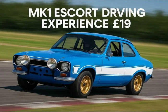 Classic MK1 Escort Driving Experience – Up To 3 Miles – 16 UK Locations – Car Chase Heroes