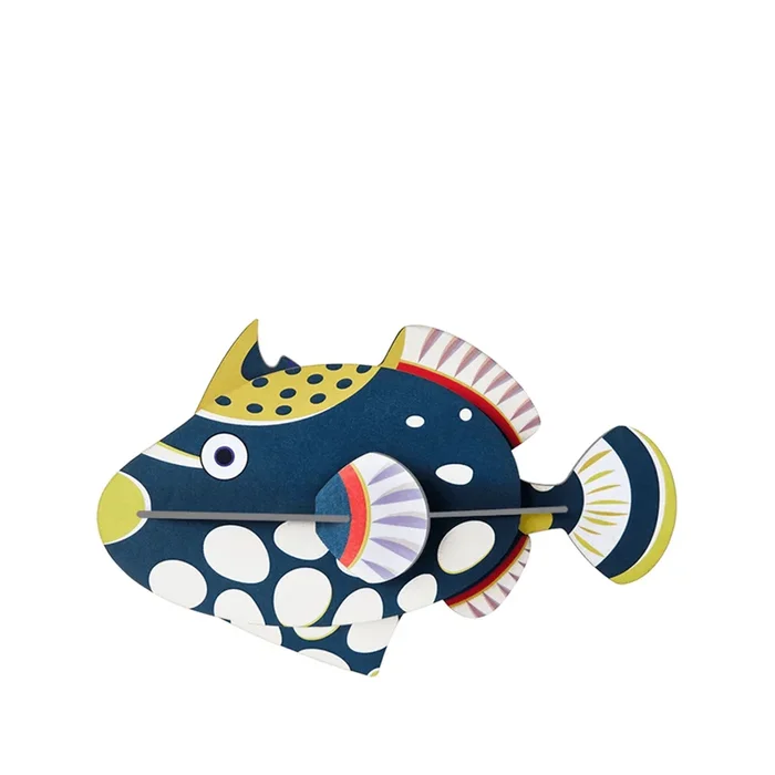 Clown triggerfish wall art