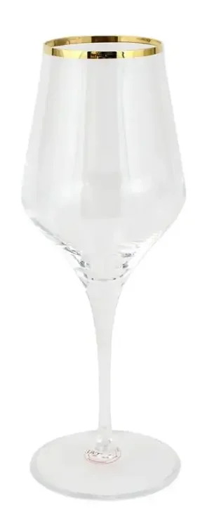 Contessa Gold Water Glass