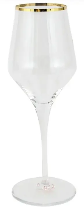 Contessa Gold Wine Glass