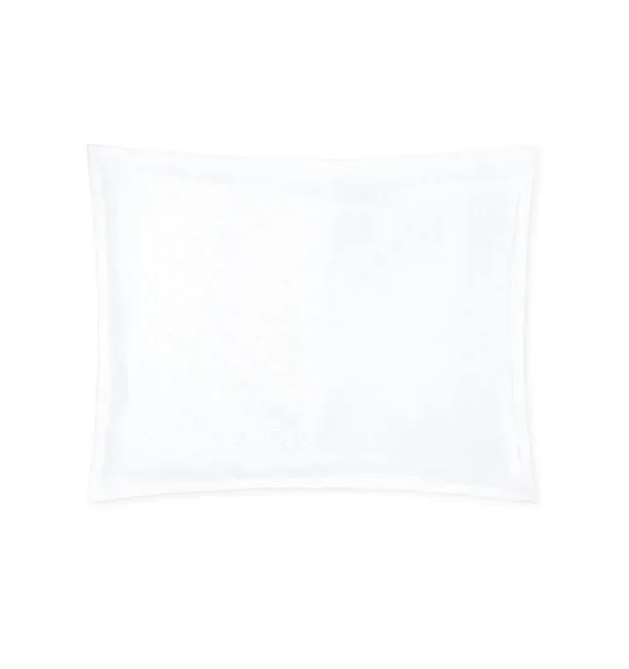 Continental Sham 26X26 – Sf Giza 45 Quatrefoil Collection – By Sferra