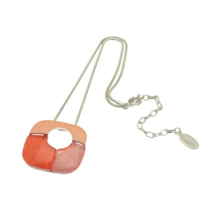 Coral Toroid Necklace