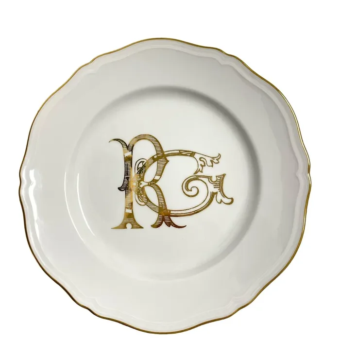 * Corona Gold Dinner Plate – Ginori