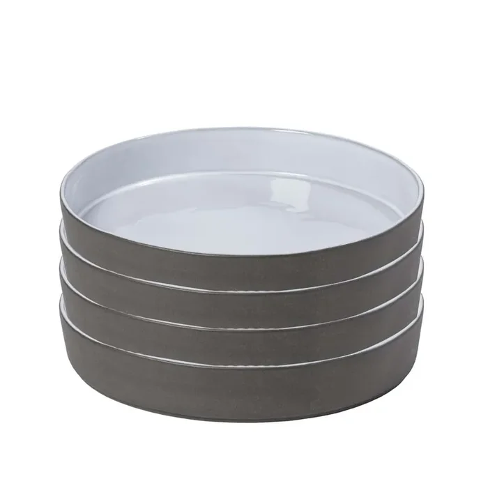 Costa Nova Lagoa Eco Gres Soup/Pasta Bowl, Set of 4