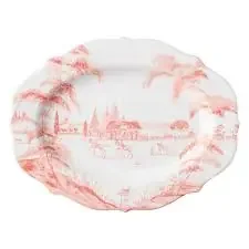 *Country Estate Platter 15 in. – Petal Pink