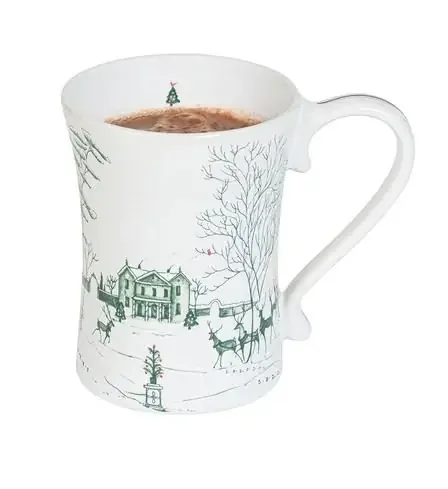 Country Estate Winter Frolic Mug – Evergreen – Juliska