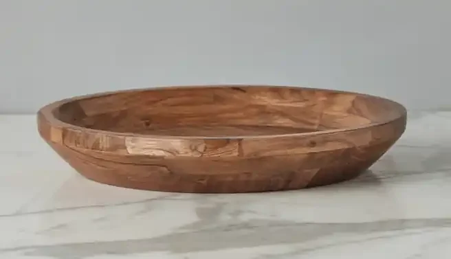 Couscous Wood Serve Bowl, Natural – Etu Home