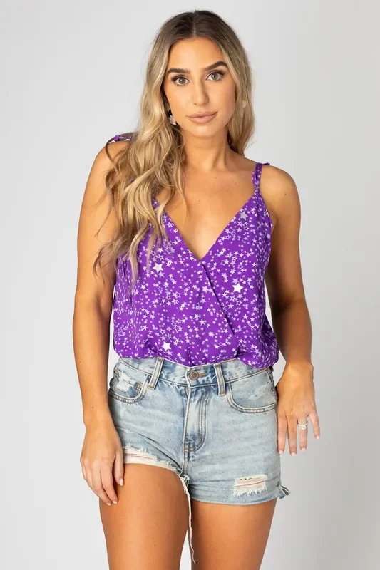 Crystal Ultraviolet Bodysuit