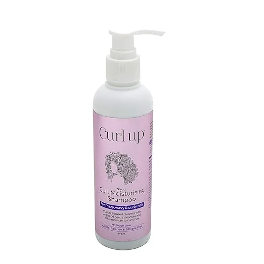 Curl Up Moisturising Curly Hair Shampoo – 200 ml